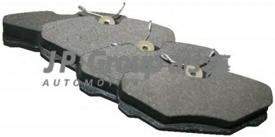 JP GROUP 8163700110 -  Комплект тормозных колодок, дисковый тормоз